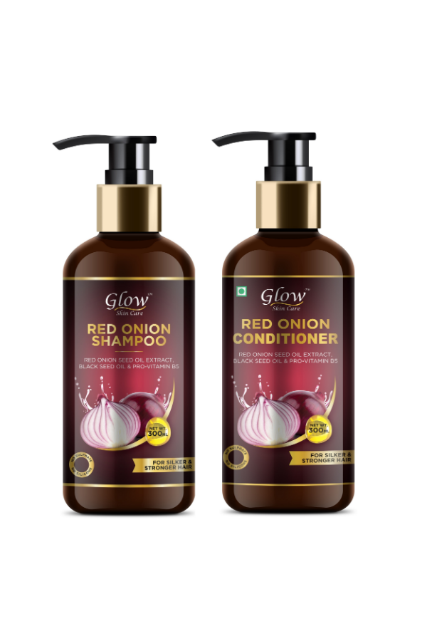 Onion Shampoo And Onion Conditioner Hair kit Combo ( 600 ML )